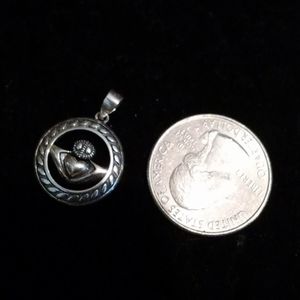 .925 Sterling Silver Calladah Pendant